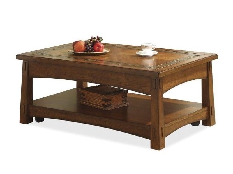 Craftsman Home Lift-Top Coffee Table