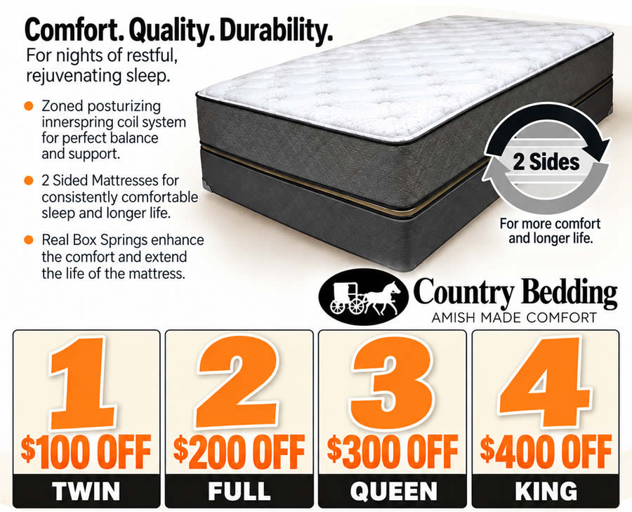 1-2-3-4 Mattress Ad`