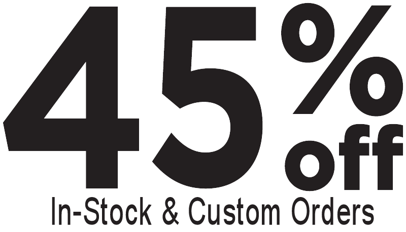 45% in-stock and custom order Amish Furniture