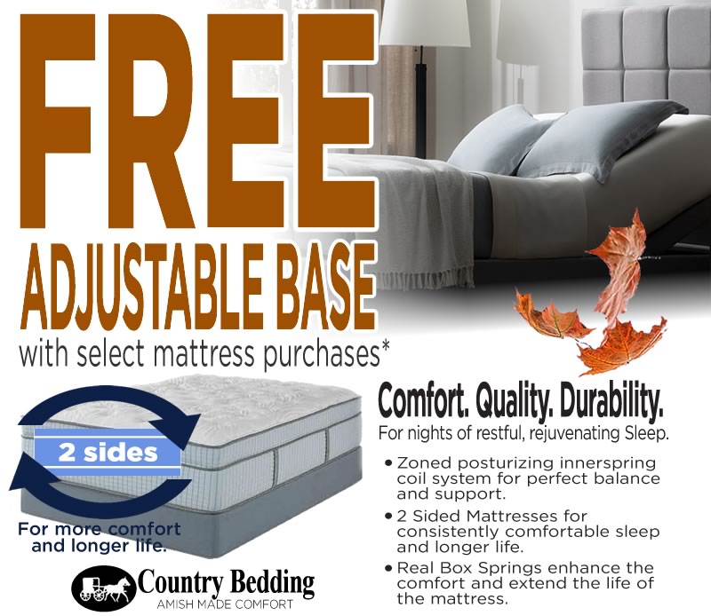 Free Adjustable Base