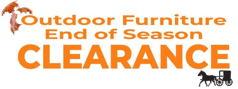 End of Season Outdoor Furniture Clearance`